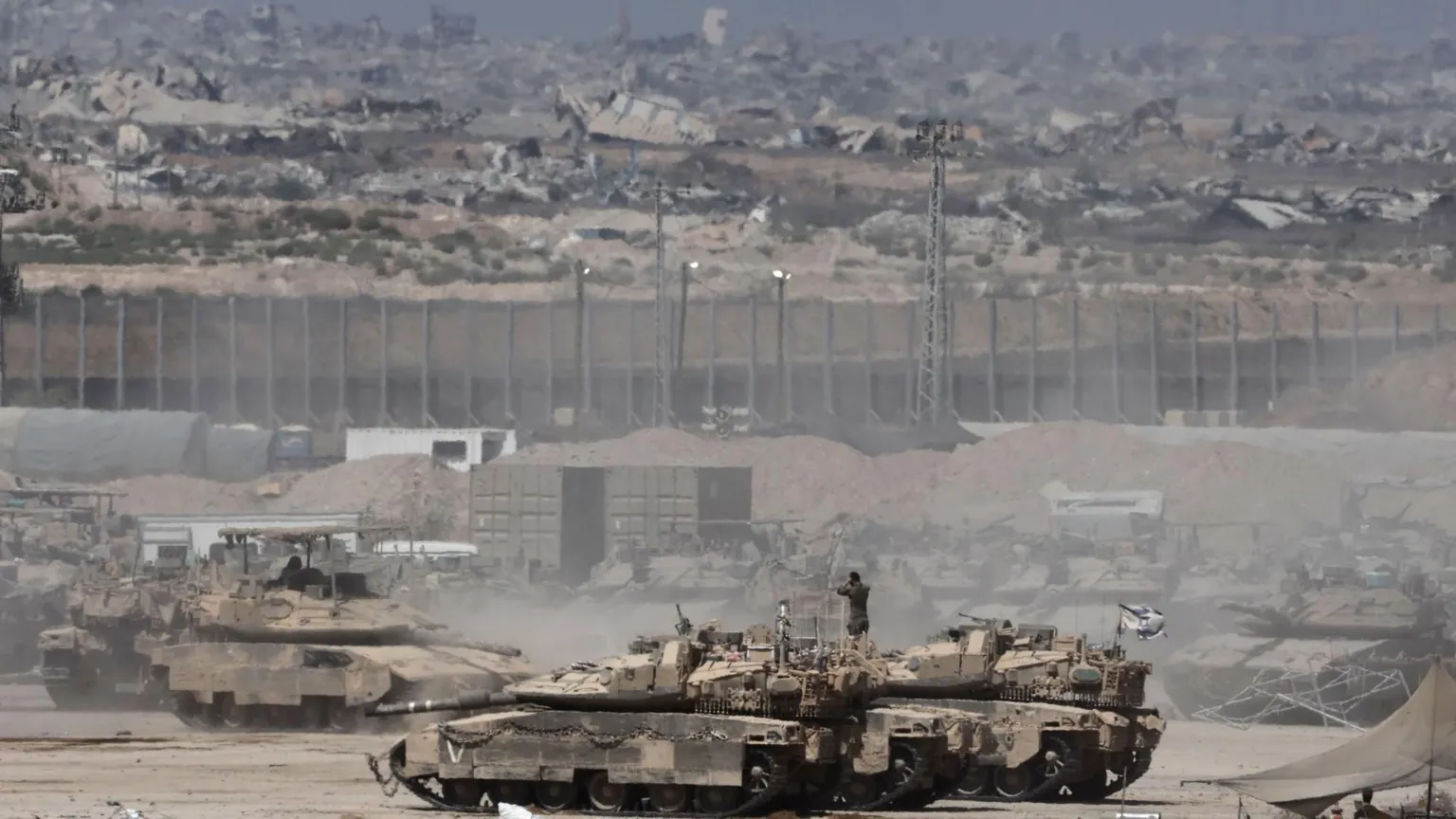 Israeli military operations continue across Gaza urban areas